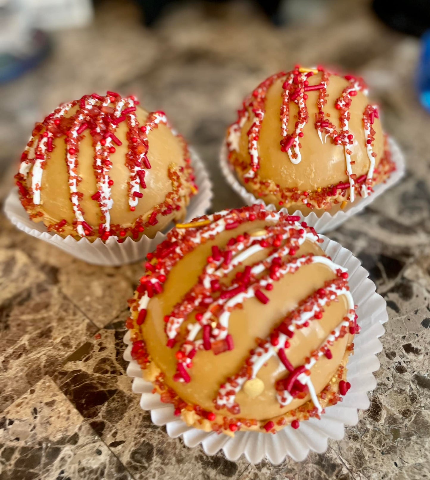 Salted Caramel Apple Cider Bomb