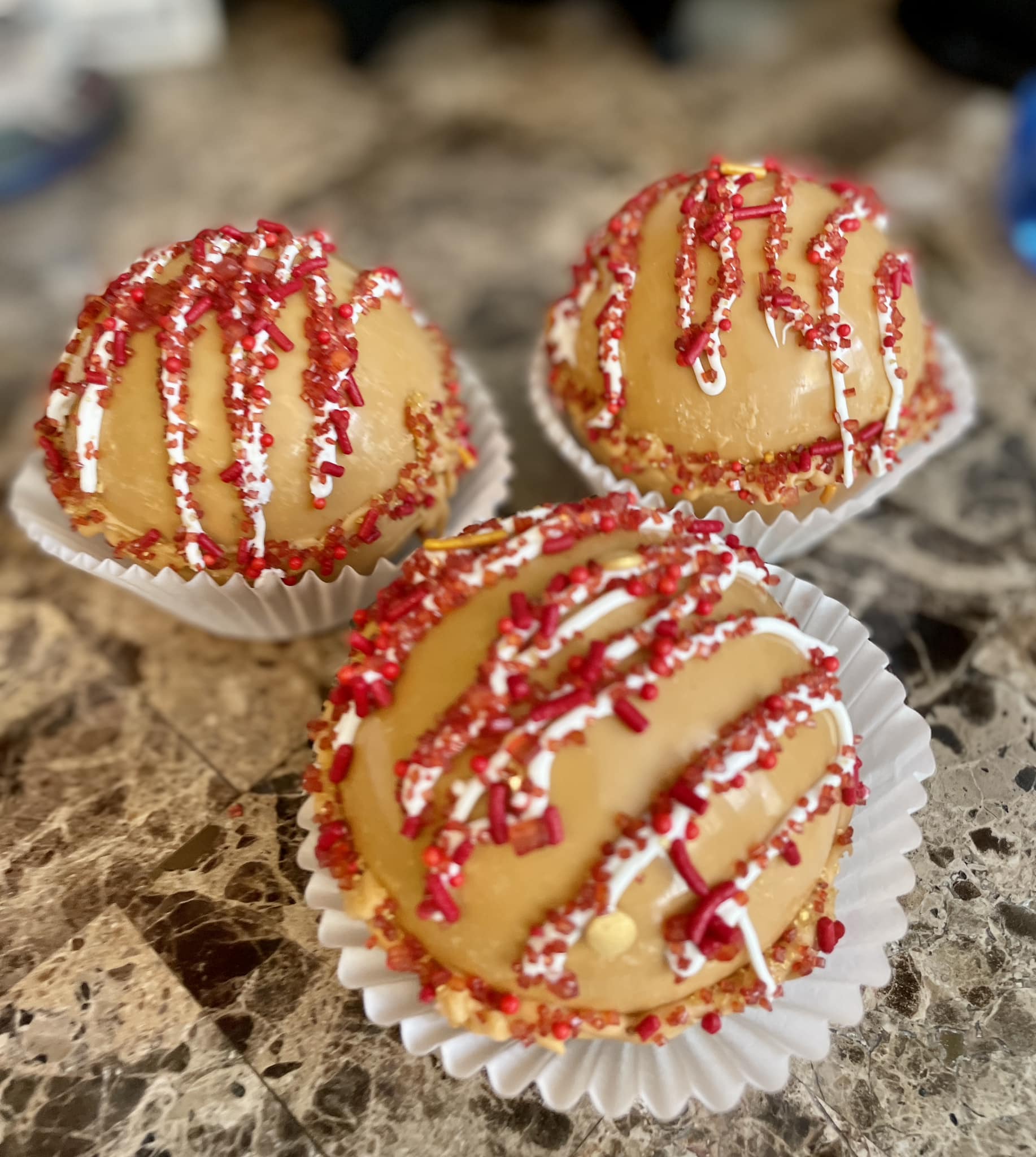 Salted Caramel Apple Cider Bomb