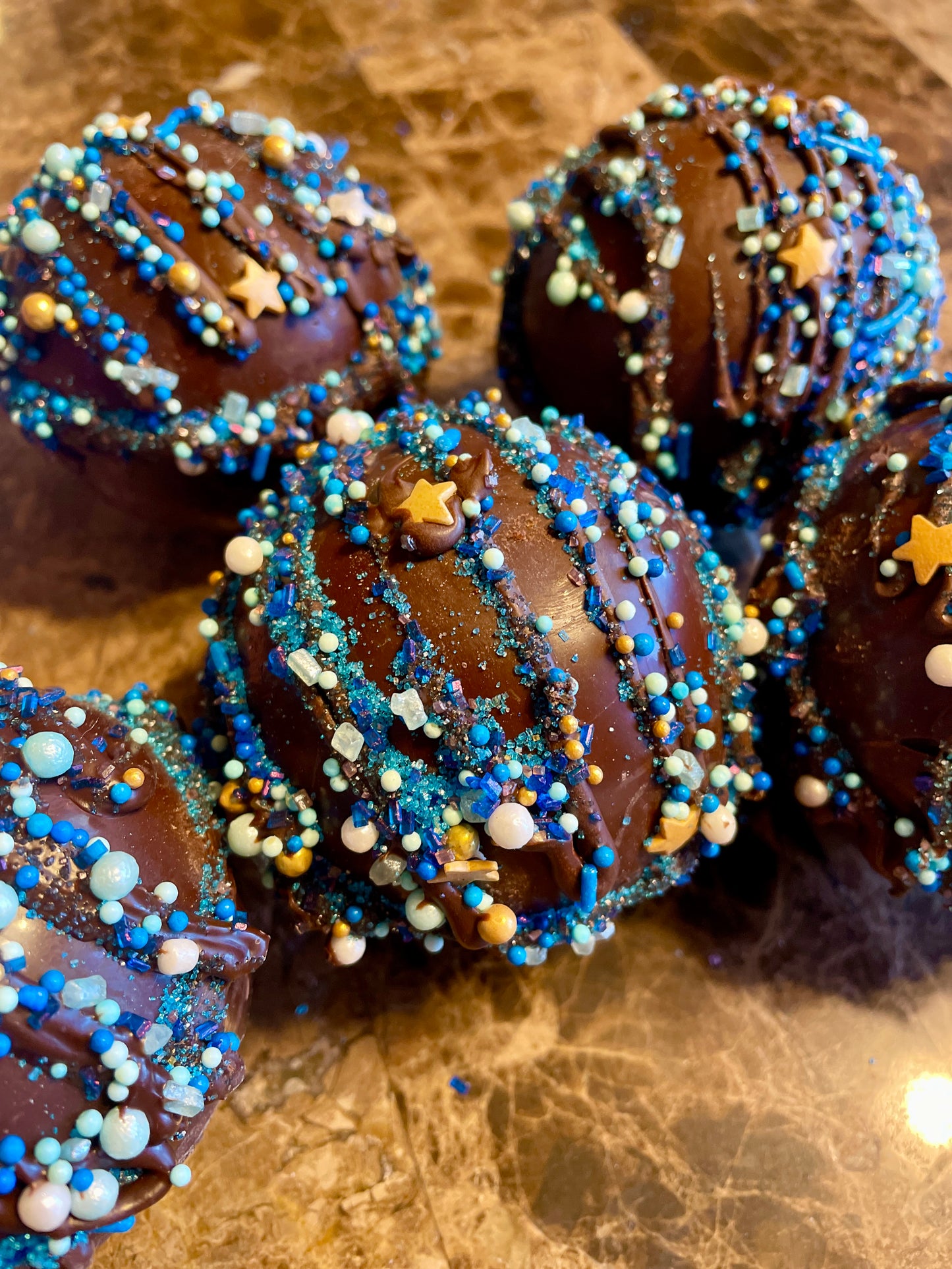 Dark Chocolate Caramel Espresso Latte Bomb